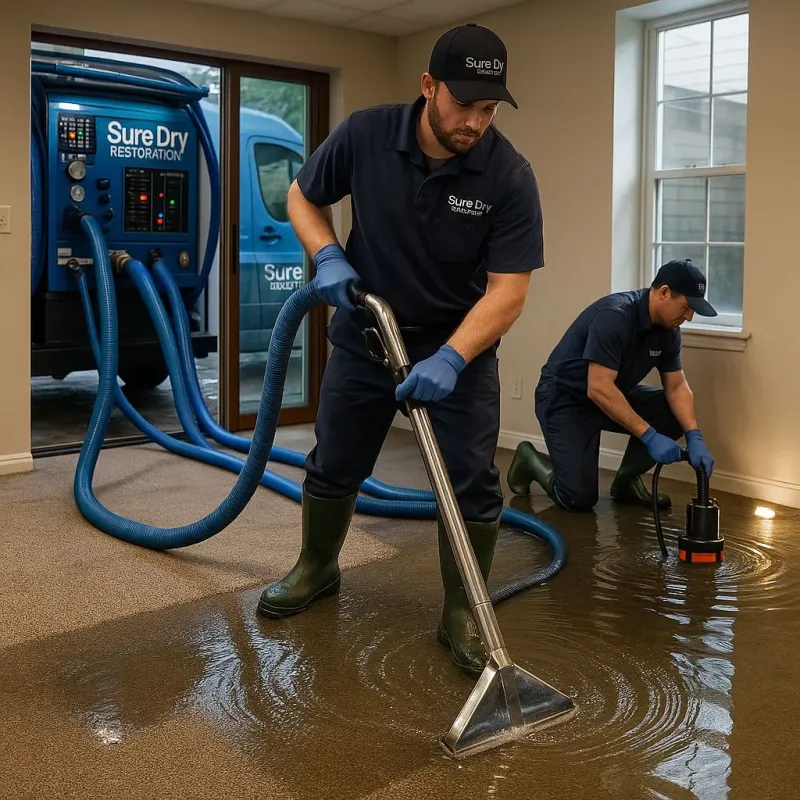 Water Extraction and Removal process in Sunset Beach, NC